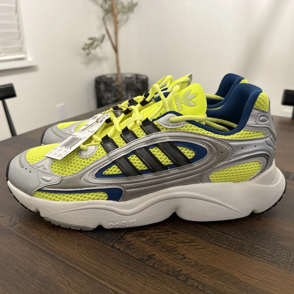 New Mens Sz 13 Adidas Originals OZMILLEN (SYELLO/SILVMT/CBLACK) Shoes IF4014